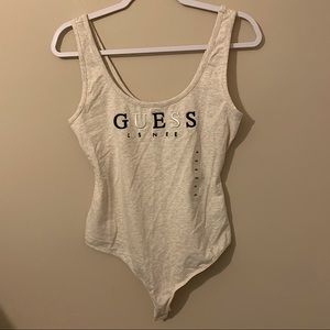 NWOT Guess Jersey Logo Bodysuit - US size Medium